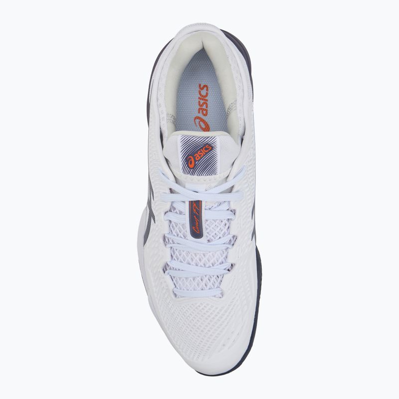 Vyriški teniso batai ASICS Court FF 3 Clay white/greyish purple 5