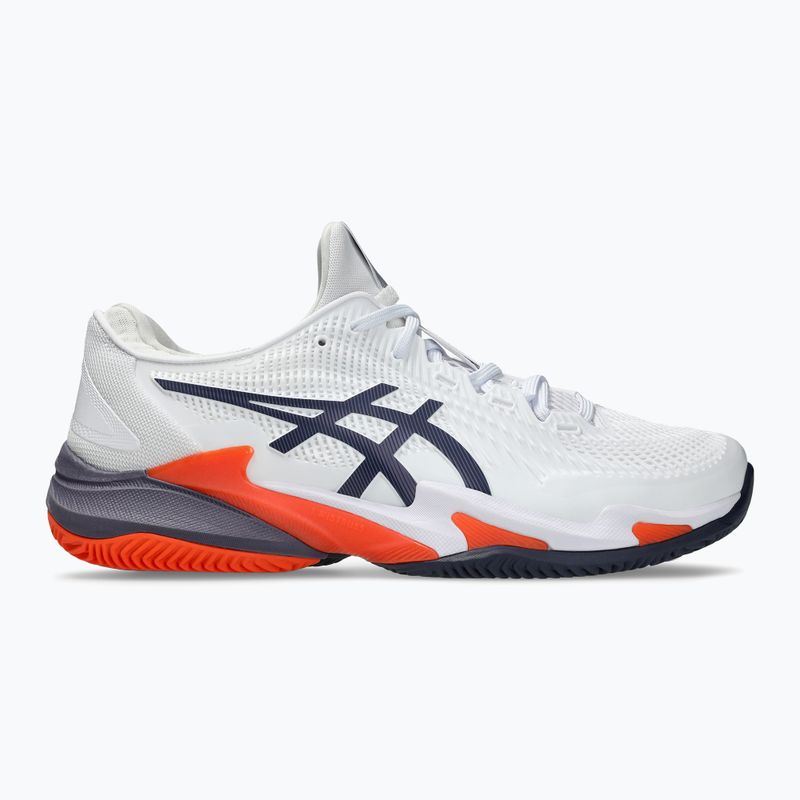 ASICS Court FF 3 Clay white/greyish purple vyriški teniso bateliai