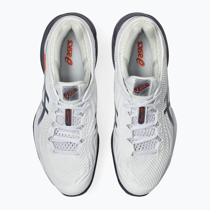 Vyriški teniso batai ASICS Court FF 3 Clay white/greyish purple 12