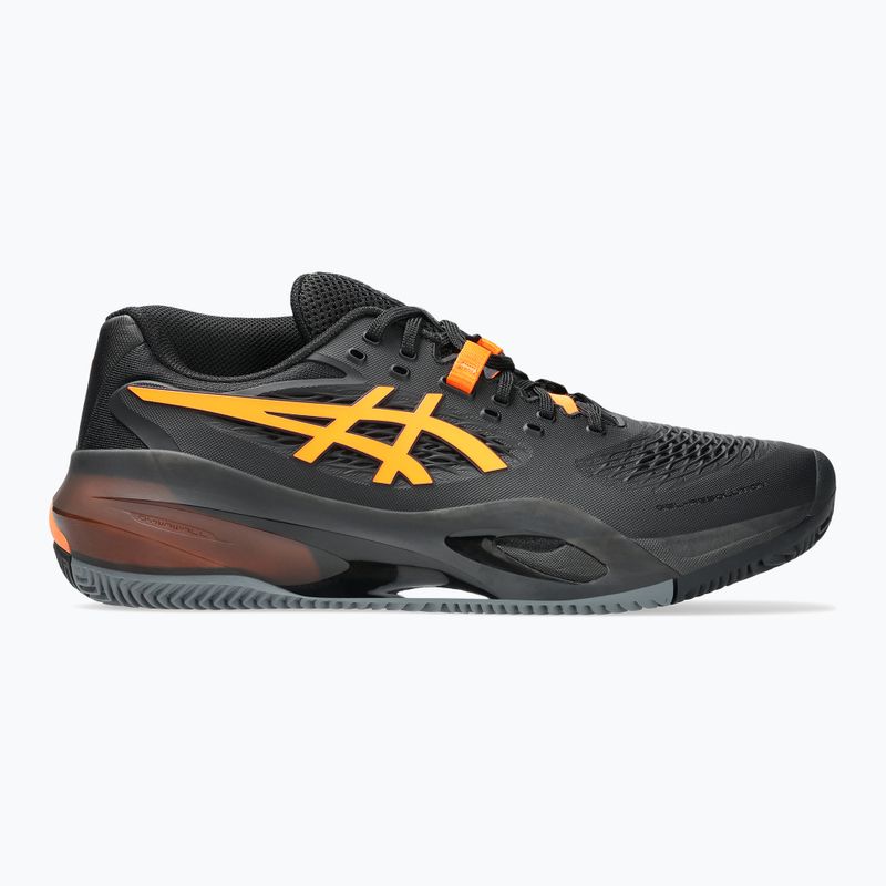 Vyriški teniso batai ASICS Gel-Resolution X Clay black/ shocking orange 8