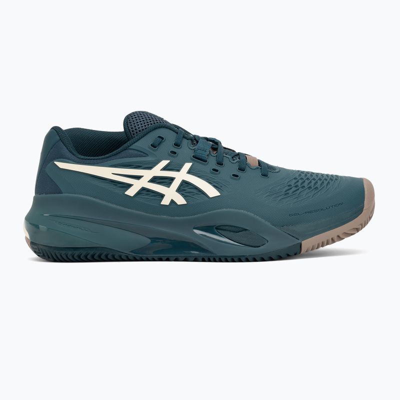 Vyriški teniso batai ASICS Gel-Resolution X Clay saxon green/ birch 2