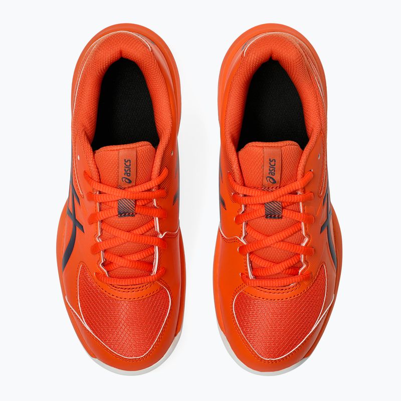 Vaikiški teniso batai ASICS Gel-Game 10 GS Clay Jr nova orange/indigo fog 5