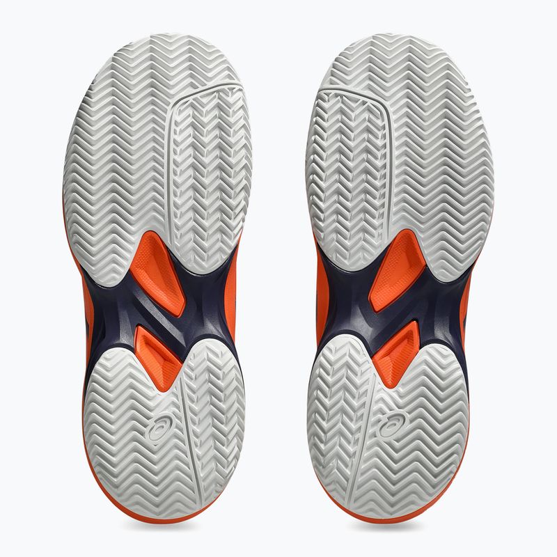 Vaikiški teniso batai ASICS Gel-Game 10 GS Clay Jr nova orange/indigo fog 6