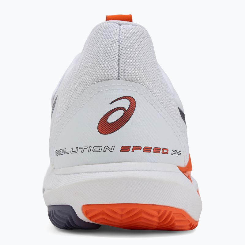 Vyriški teniso batai ASICS Solution Speed FF 3 Clay white/ greyish purple 6