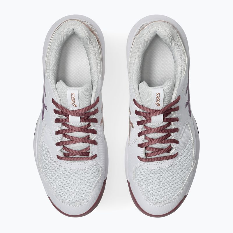 Moteriški padelio batai ASICS Gel-Dedicate 8 Padel W white/dark ube 12