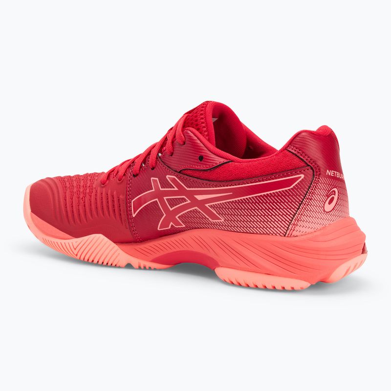 Vyriški batai ASICS Netburner Ballistic FF 3 speed red/ sun coral 3