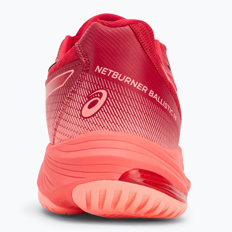 Vyriški batai ASICS Netburner Ballistic FF 3 speed red/ sun coral 6