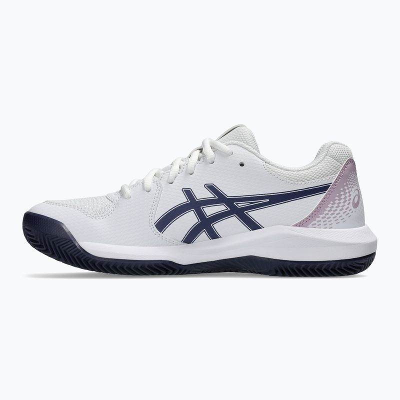 Moteriški teniso batai ASICS Gel-Dedicate 8 Clay W white/indigo fog 2