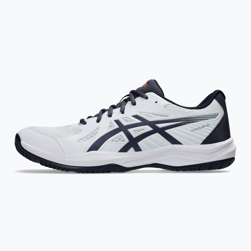 Vyriški batai ASICS Upcourt 6 white/indigo fog 9