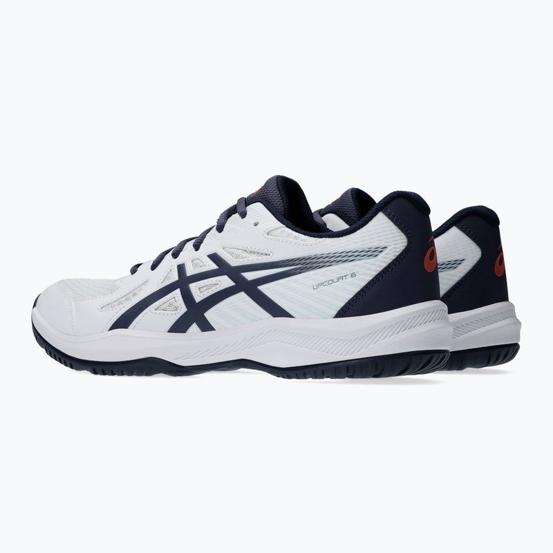 Vyriški batai ASICS Upcourt 6 white/indigo fog 11