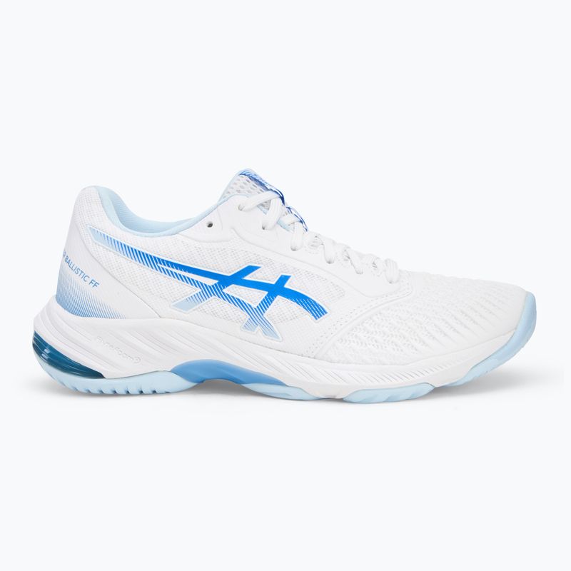 Moteriški batai ASICS Netburner Ballistic FF 3 white/ blue cost 2