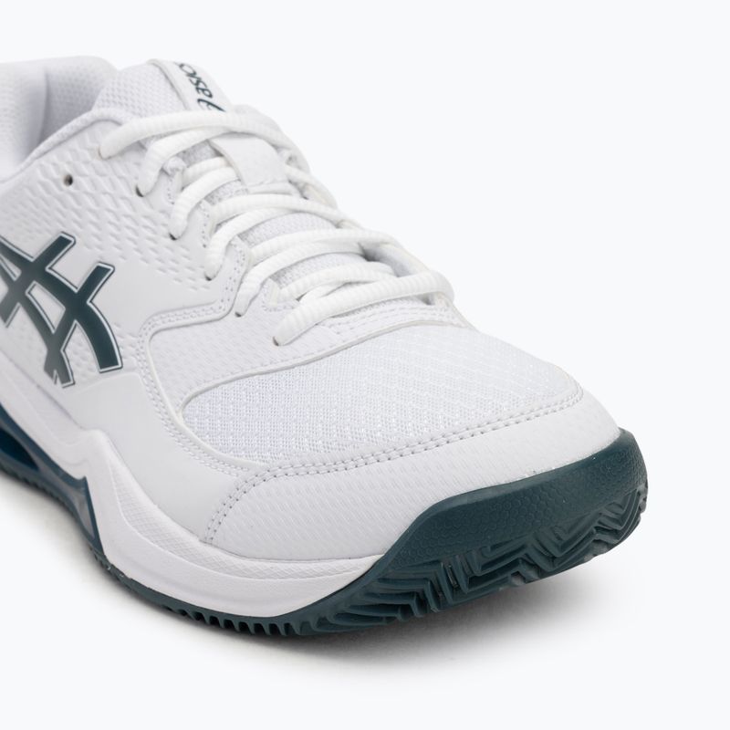 Vyriški teniso batai ASICS Gel-Dedicate 8 Clay white/saxon green 7