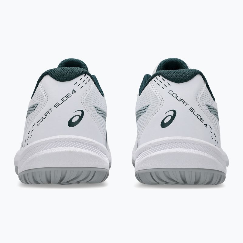 Vyriški teniso batai ASICS Court Slide 4 white/saxon green 4