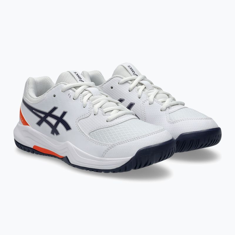 Vaikiški teniso batai ASICS Gel-Dedicate 8 GS Jr white/indigo fog 10