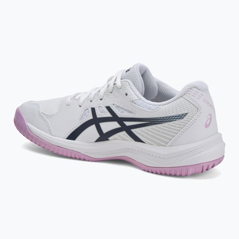 Moteriški teniso batai ASICS Court Slide 4 white/indigo fog 3
