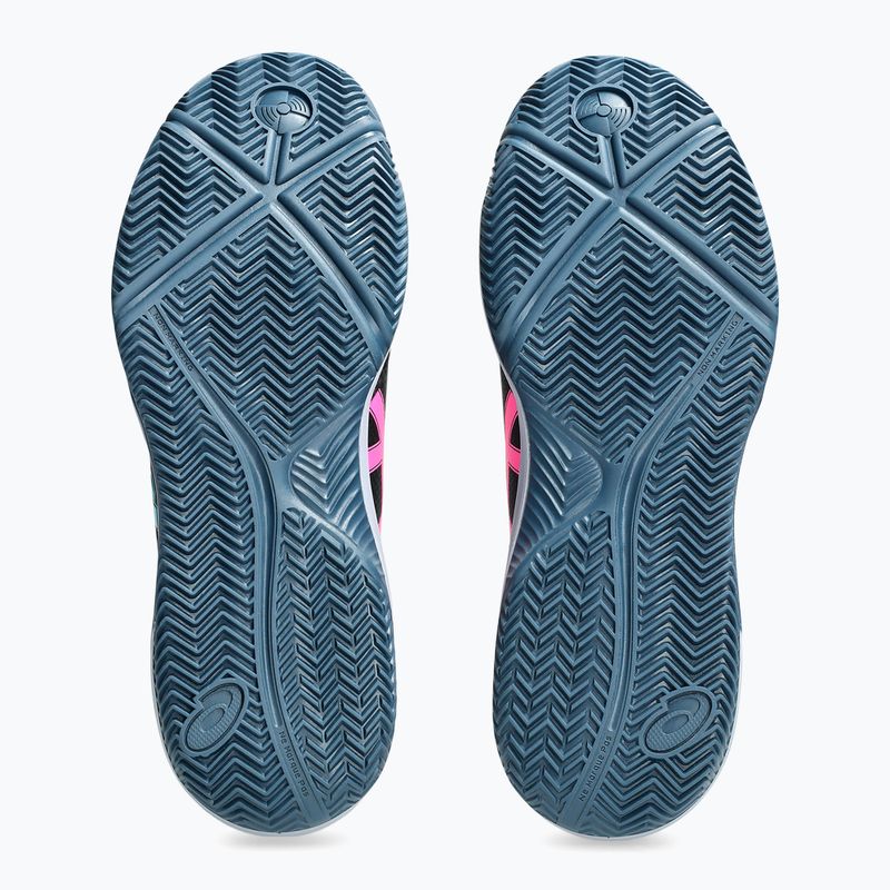 Vyriški padelio batai ASICS Gel-Dedicate 8 black/energy aqua 6