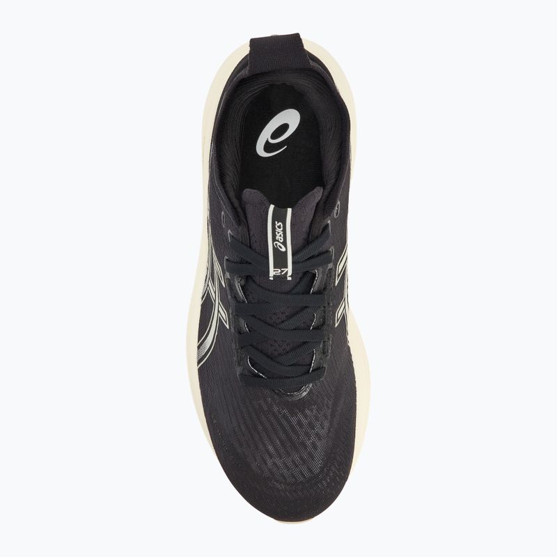 Vyriški bėgimo batai ASICS Gel-Nimbus 27 black/lake grey 5