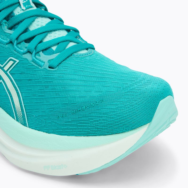 Moteriški bėgimo batai ASICS Gel-Nimbus 27 wave teal/illuminate mint 7