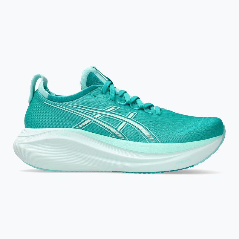 Moteriški bėgimo batai ASICS Gel-Nimbus 27 wave teal/illuminate mint 8