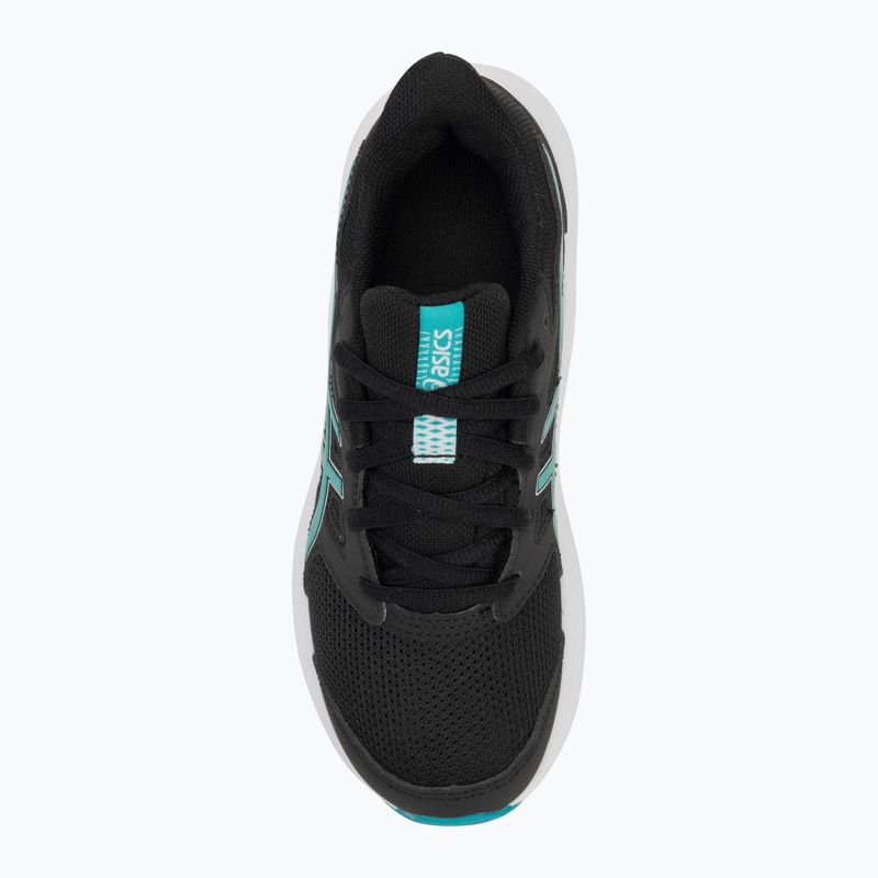 Vaikiški bėgimo batai ASICS Jolt 4 GS black/wave teal 5