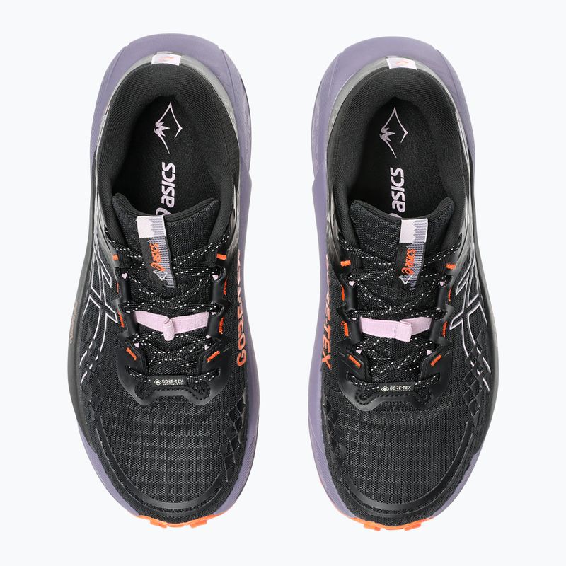 Moteriški bėgimo batai ASICS Gel-Trabuco 13 GTX black/light ube 12