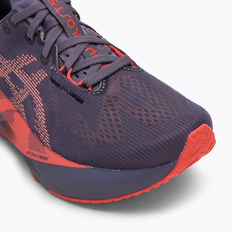 Moteriški bėgimo batai ASICS Novablast 5 greyish purple/coral reef 7