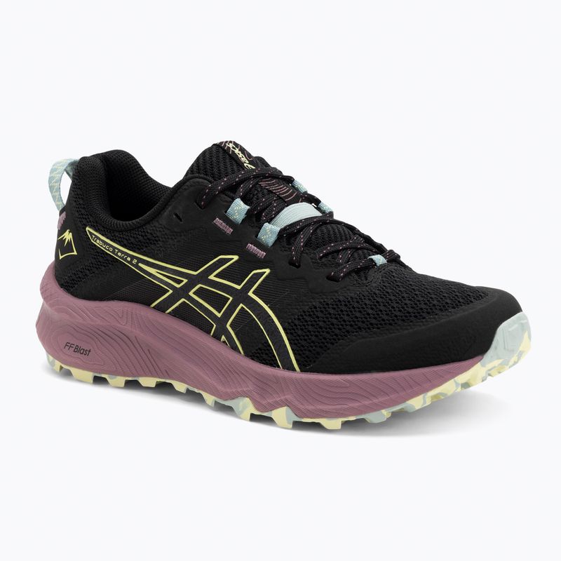 Moteriški bėgimo batai ASICS Trabuco Terra 2 black/huddle yellow
