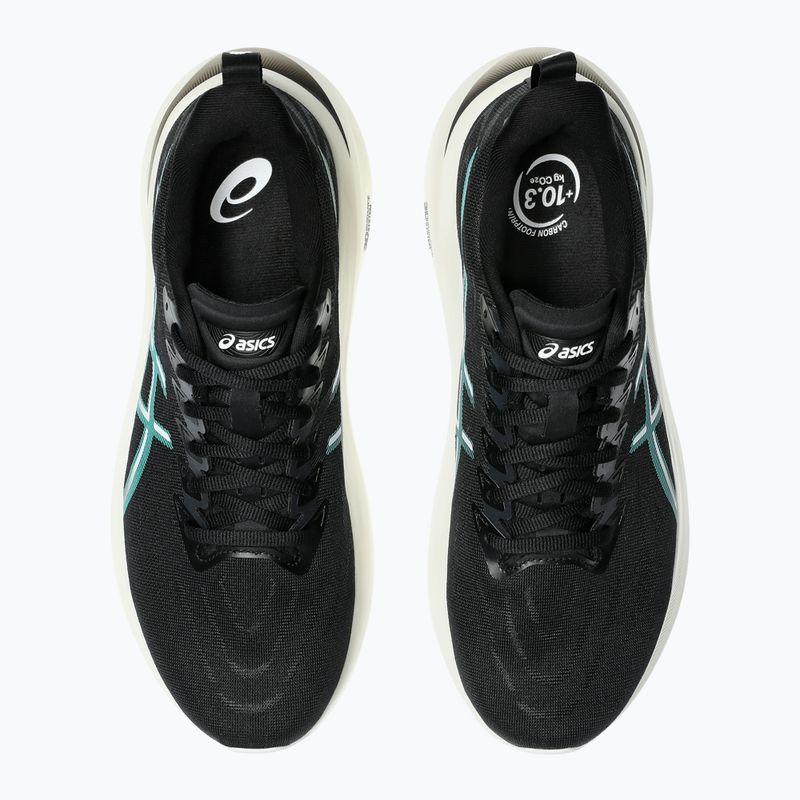 Vyriški bėgimo batai ASICS GT-2000 13 black/wave teal 14