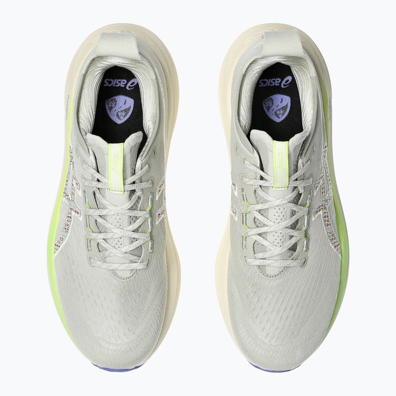 Vyriški bėgimo batai ASICS Gel-Nimbus 27 nature bathing/lime green 12