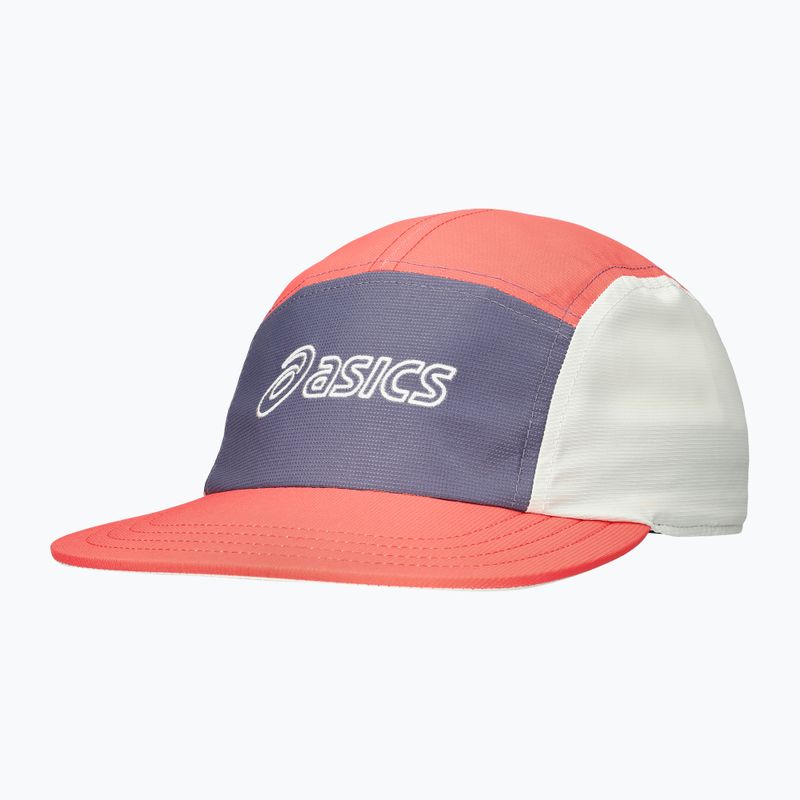 Kepuraitė su snapeliu ASICS 5 Panel coral reef/greyish purple/birch