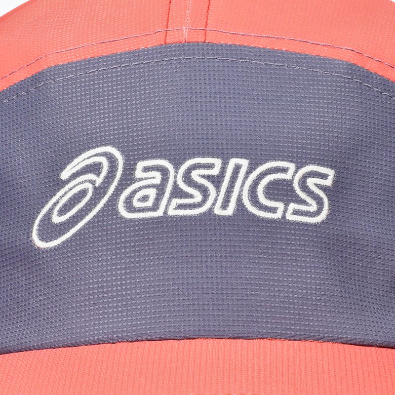 Kepuraitė su snapeliu ASICS 5 Panel coral reef/greyish purple/birch 3