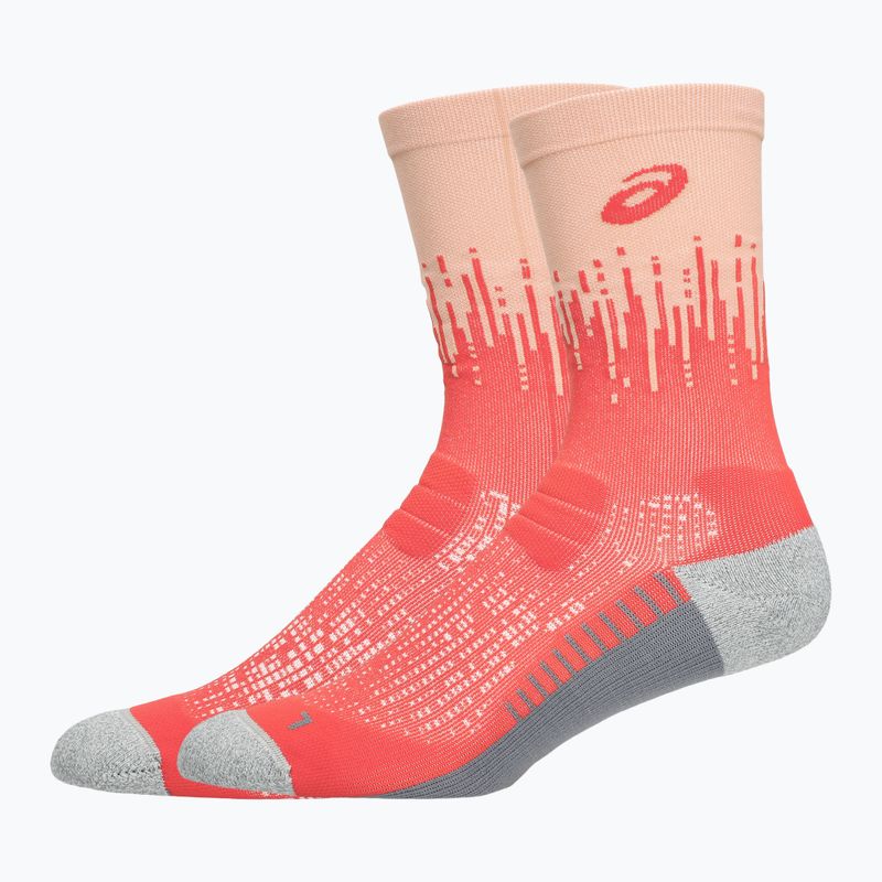 Kojinės ASICS Performance Run Crew coral reef/mojave 2