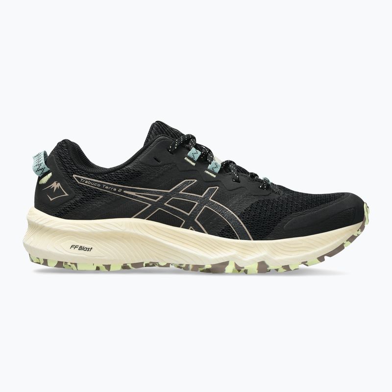 Vyriški bėgimo batai ASICS Trabuco Terra 2 black/taupe grey 8