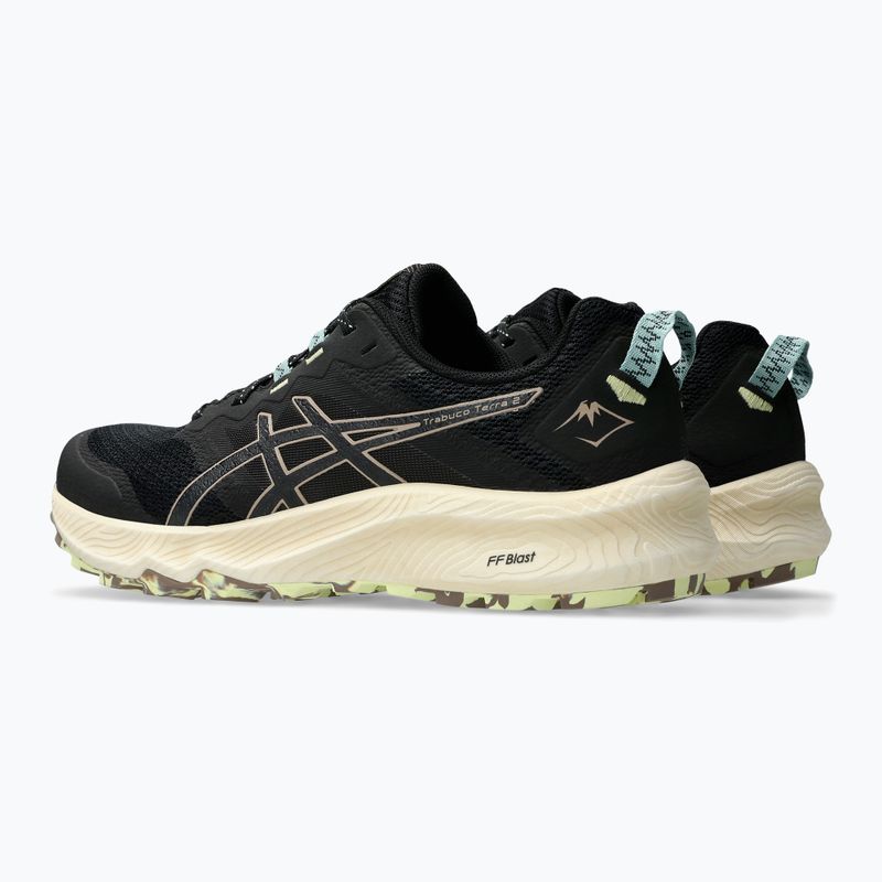 Vyriški bėgimo batai ASICS Trabuco Terra 2 black/taupe grey 11