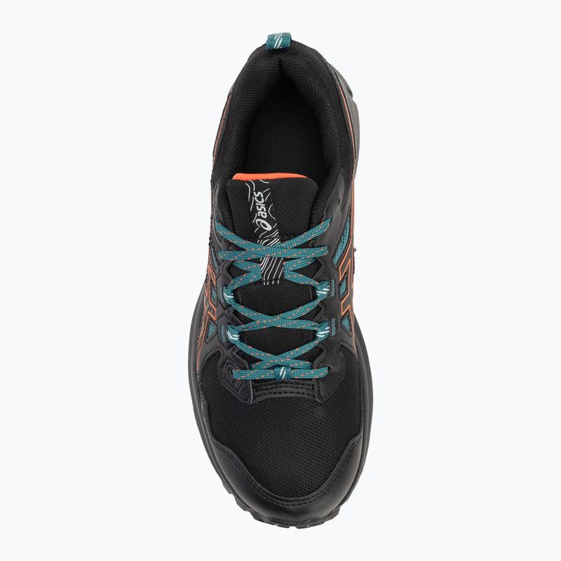 Vyriški bėgimo batai ASICS Trail Scout 3 black/nova orange 5