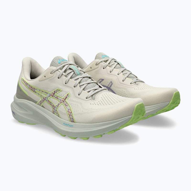 Vyriški bėgimo bateliai ASICS GT-1000 13 TR nature bathing/lime green 3