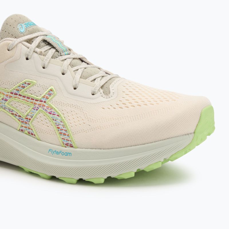 Vyriški bėgimo bateliai ASICS GT-1000 13 TR nature bathing/lime green 7