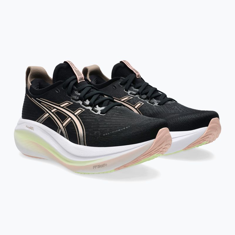 Moteriški bėgimo batai ASICS Gel-Nimbus 27 black/breeze 10