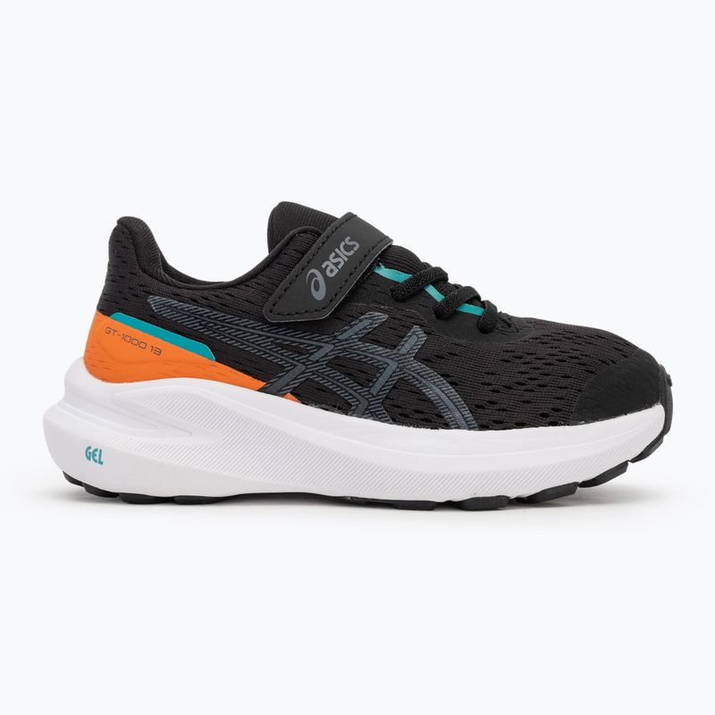Vaikiški bėgimo batai ASICS GT-1000 13 PS black/carbon 2