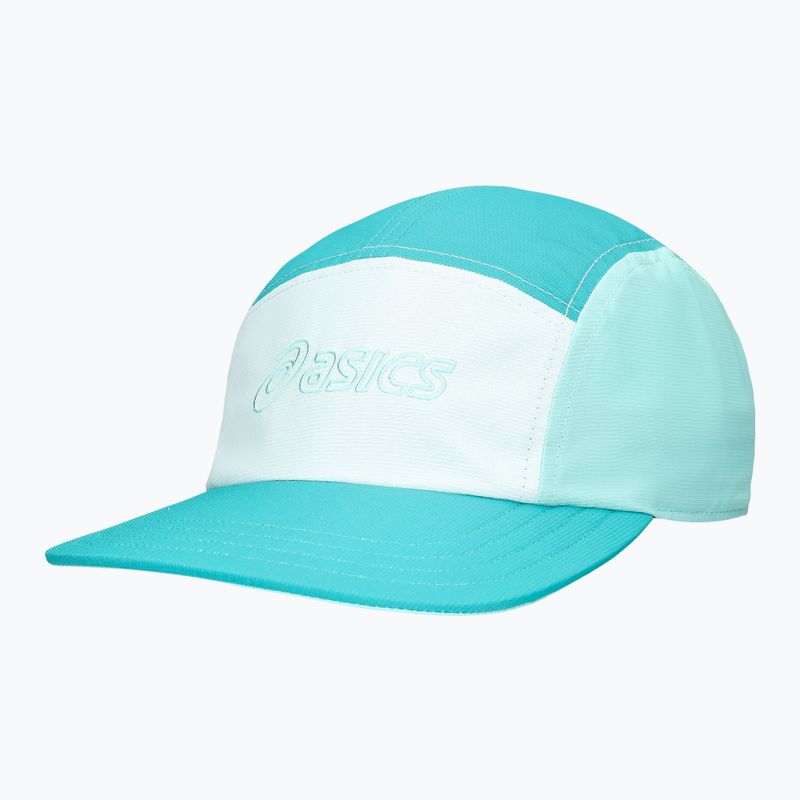 Kepuraitė su snapeliu ASICS 5 Panel wave teal/oasis green/soothing sea