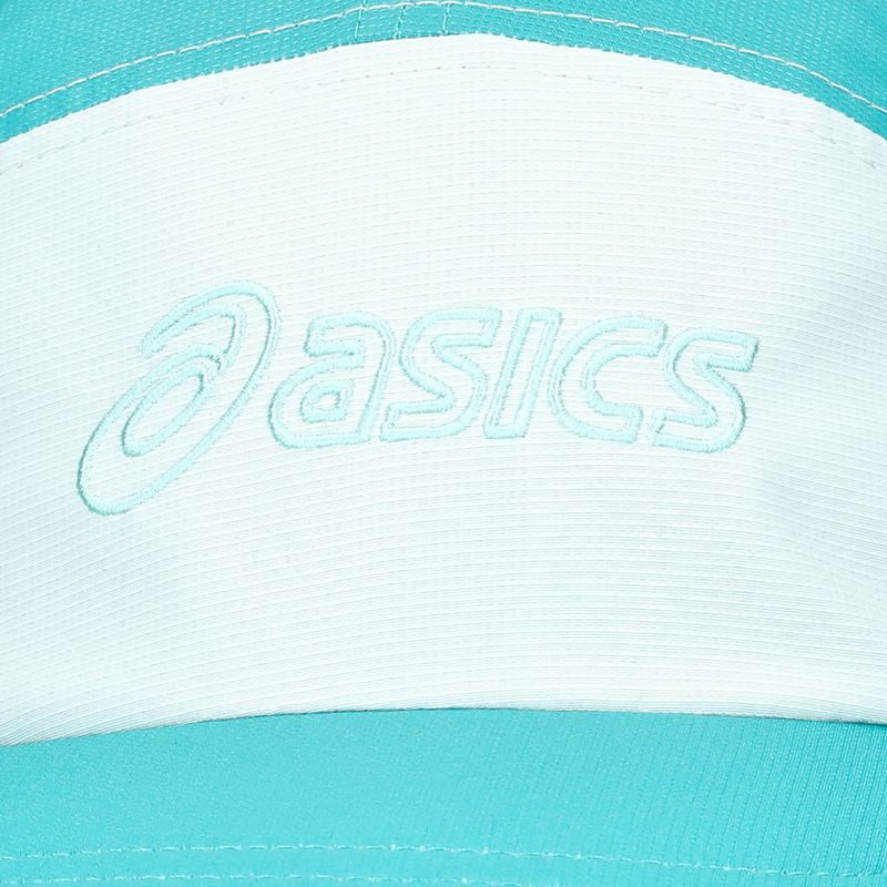 Kepuraitė su snapeliu ASICS 5 Panel wave teal/oasis green/soothing sea 3