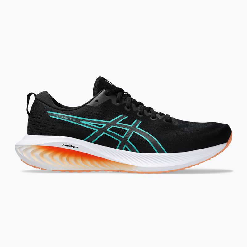 Vyriški bėgimo batai ASICS Gel-Excite 10 black/wave teal 8