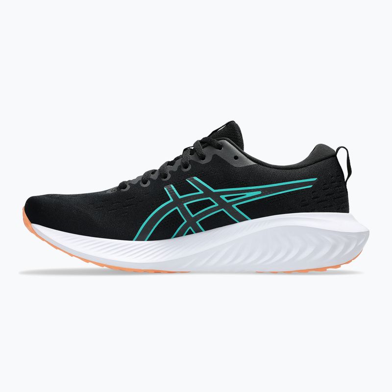 Vyriški bėgimo batai ASICS Gel-Excite 10 black/wave teal 9