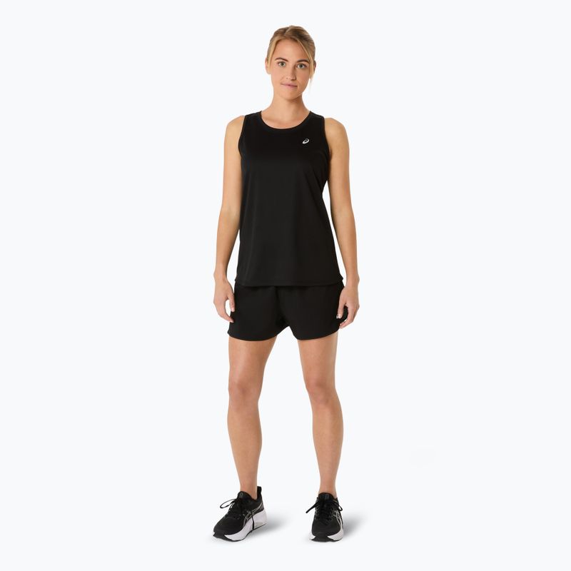 Moteriškas bėgimo tank topas Asics Core Tank performance black 2