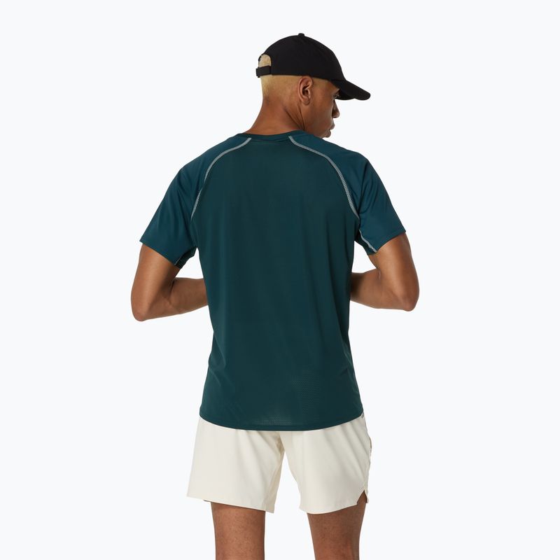 Vyriški teniso marškinėliai ASICS Match Actibreeze Top saxon green 3