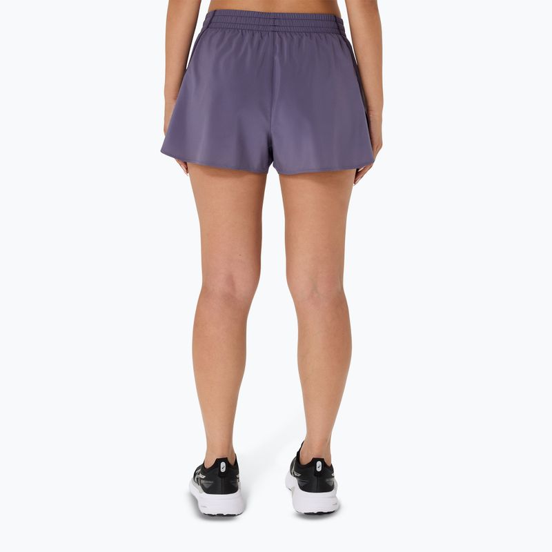Moteriški bėgimo šortai ASICS Core Split greyish purple 3