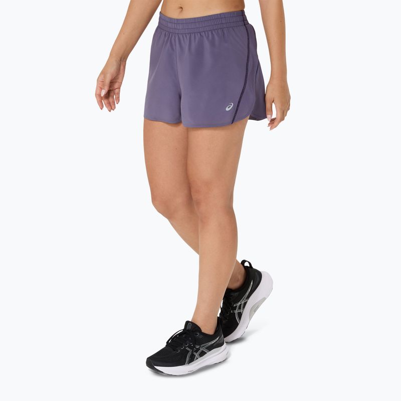 Moteriški bėgimo šortai ASICS Core Split greyish purple 4