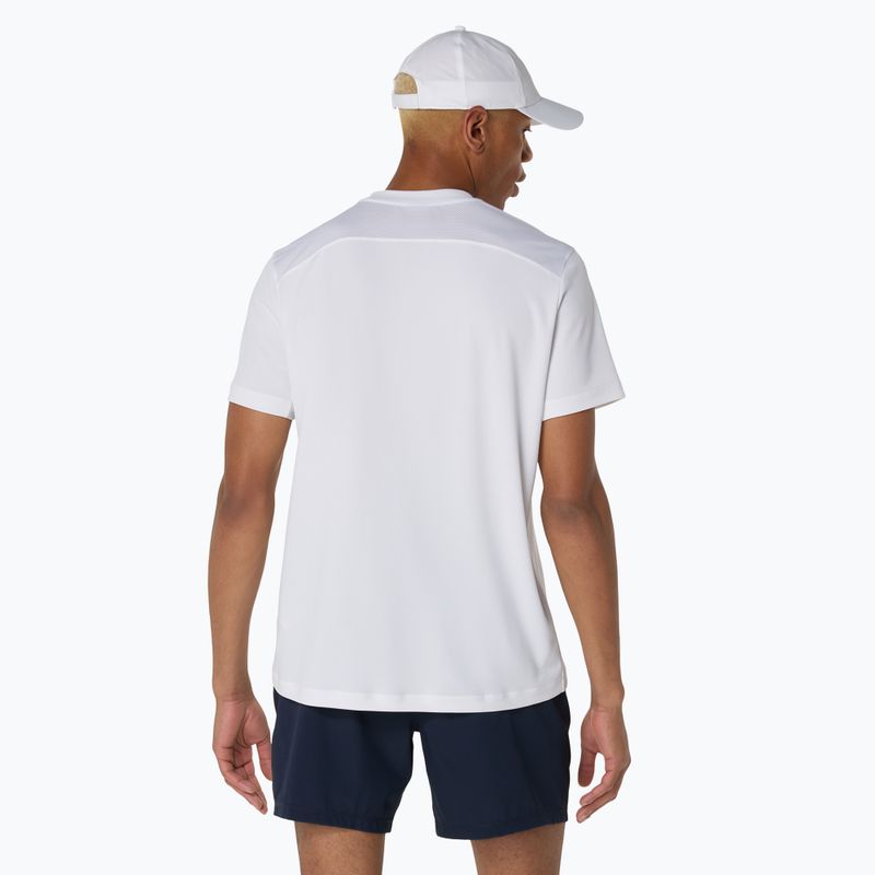 Vyriški teniso marškinėliai ASICS Court Top brilliant white 3