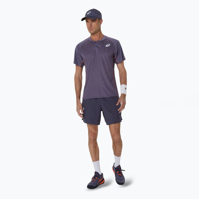 Vyriški polo marškinėliai ASICS Match Actibreeze Polo greyish purple 2
