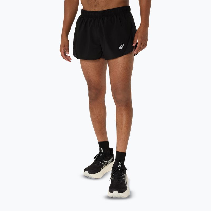 Vyriški bėgimo šortai ASICS Core Split Short performance black